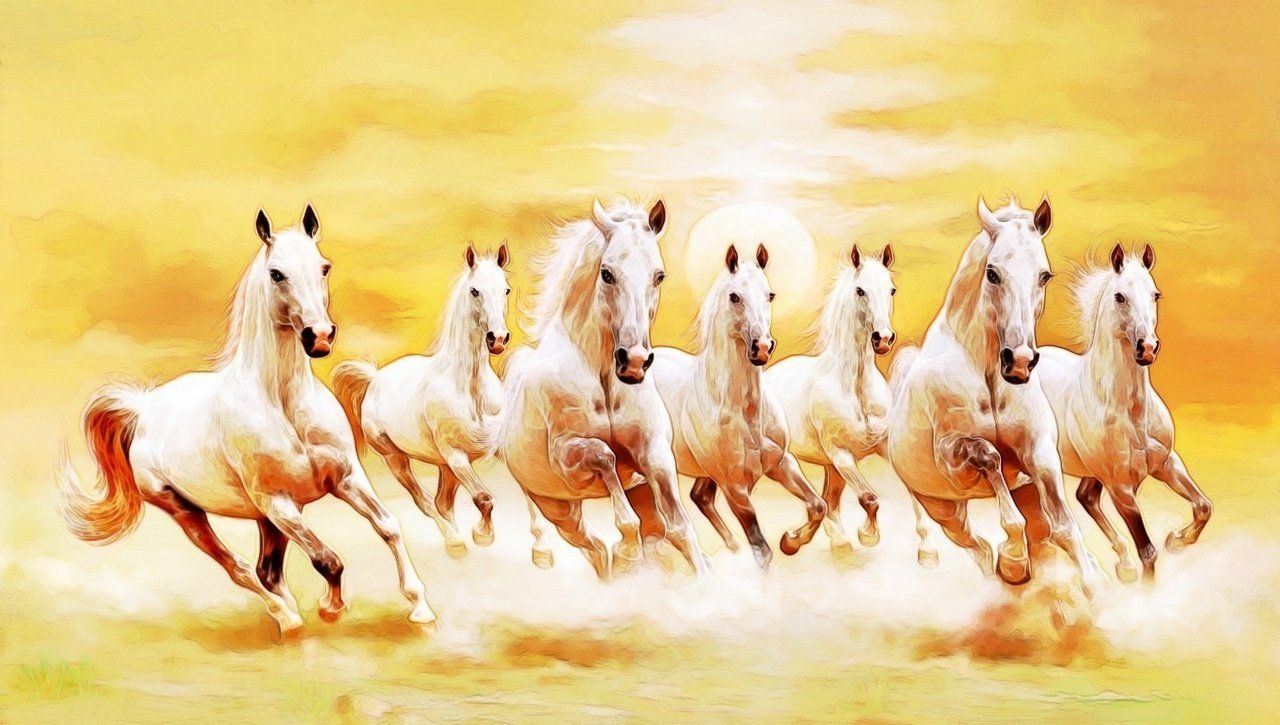 Free download Image result for 7 horses vastu hd wallpaper H in ...