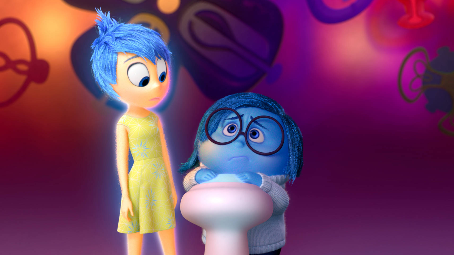 Sadness Inside Out Wallpaper