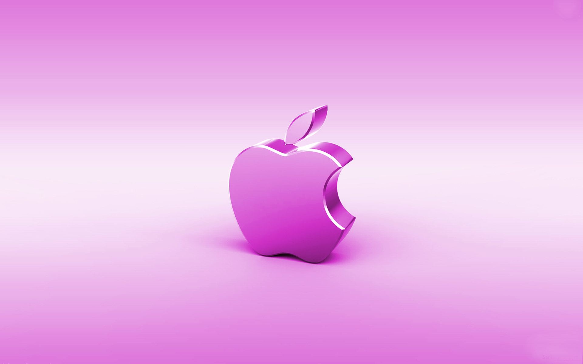 Apple Pink Wallpaper HD Site