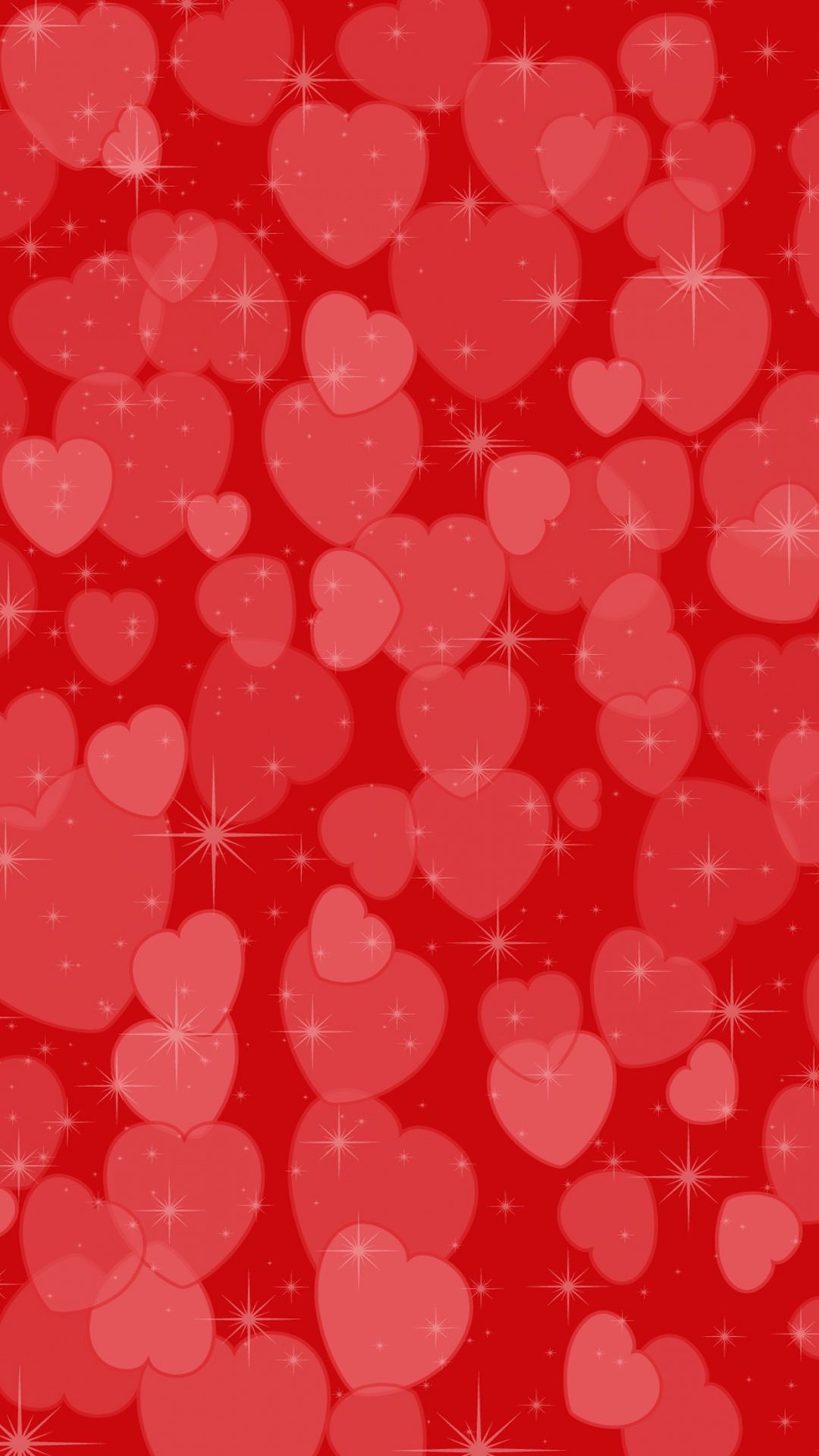 Valentine day hearts red abstract Wallpaper Valentine
