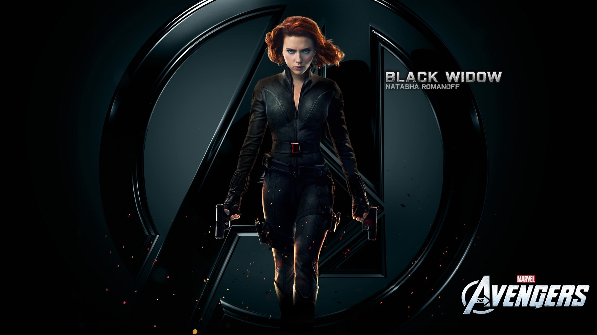 Black Widow The Avengers Wallpaper