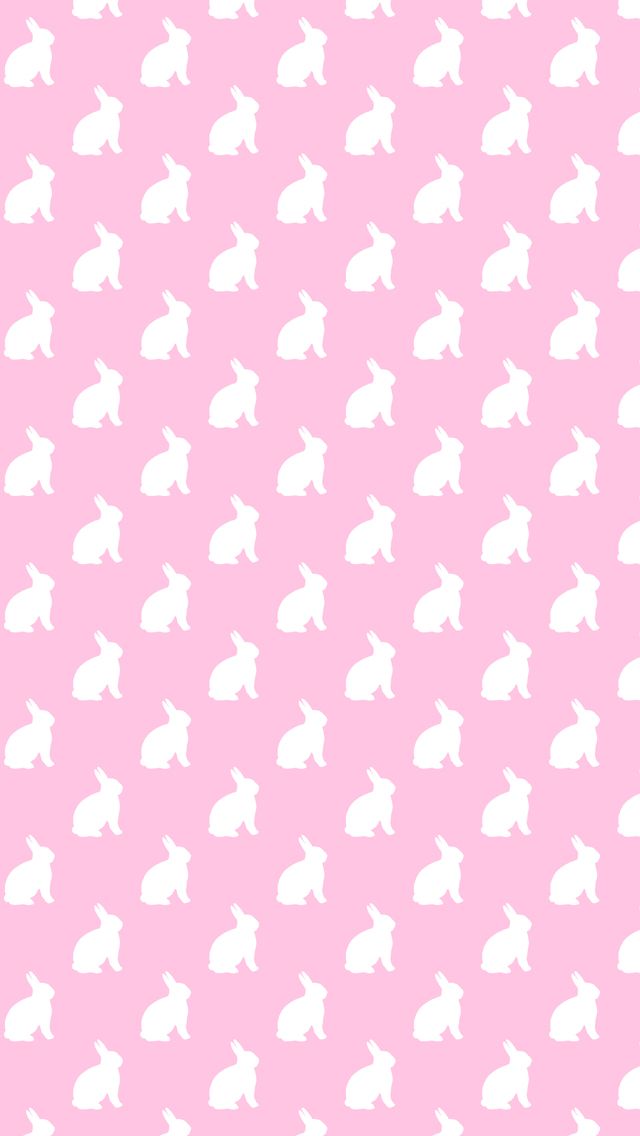 Cute Easter iPhone Wallpaper Pink
