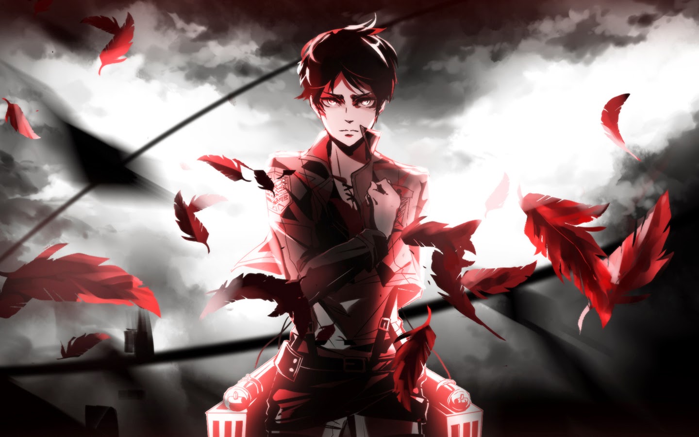 49 Attack On Titan Eren Wallpaper On Wallpapersafari