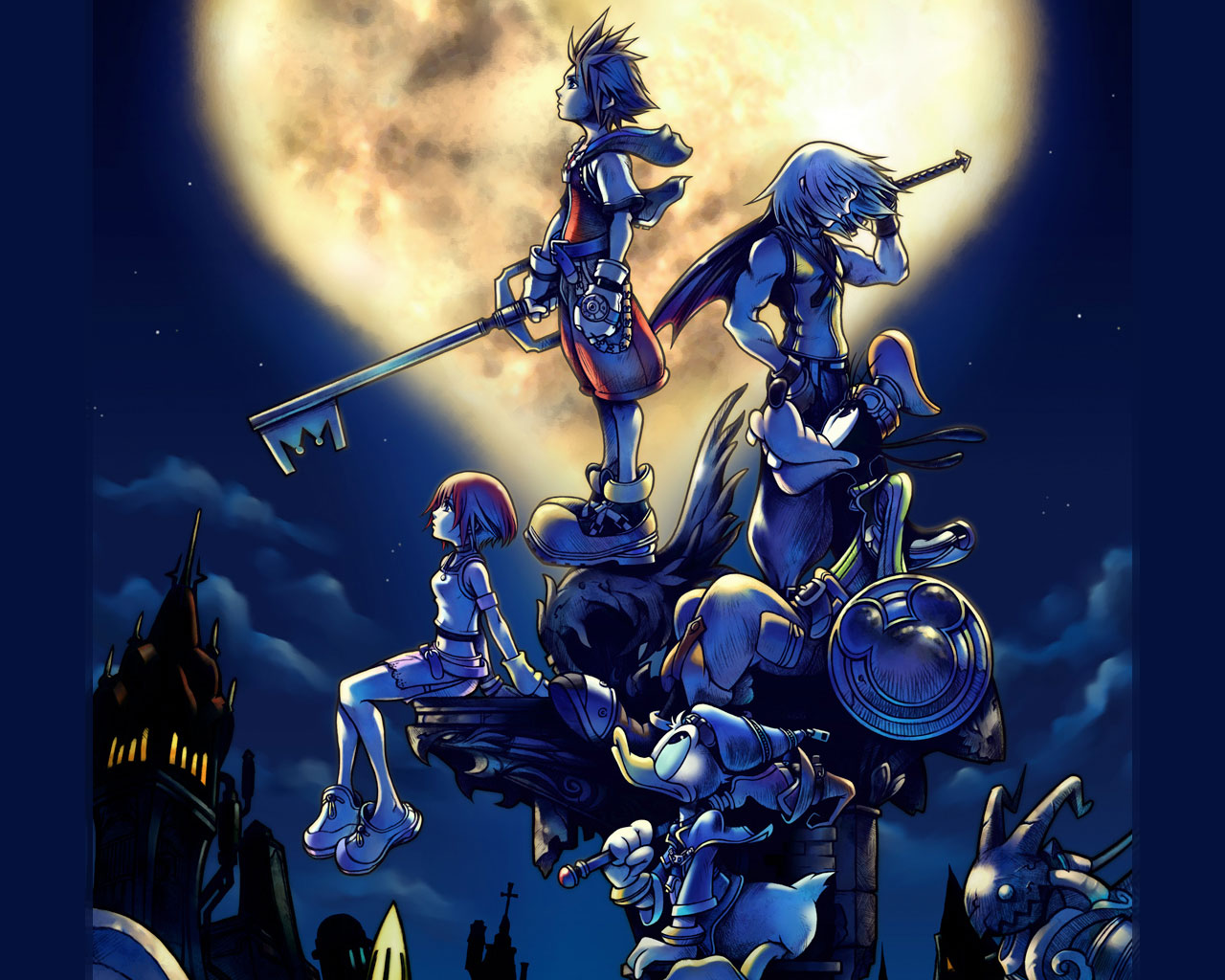 76 Kingdom Hearts Background On Wallpapersafari