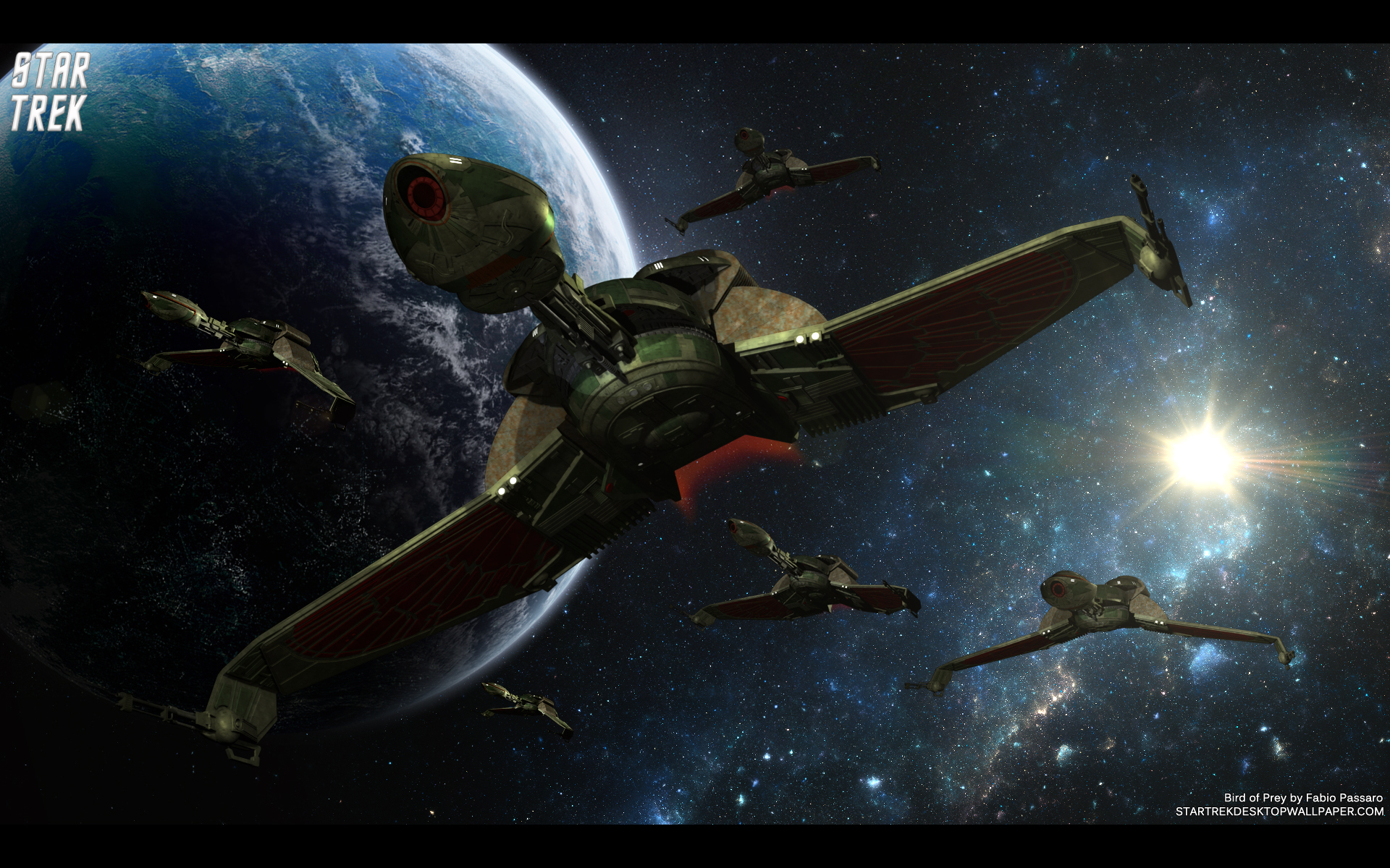 Klingon Bird Of Prey Wallpaper