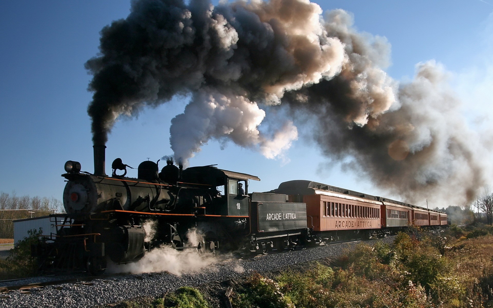 Steam Train HD Wallpaper Background Of Your Choice