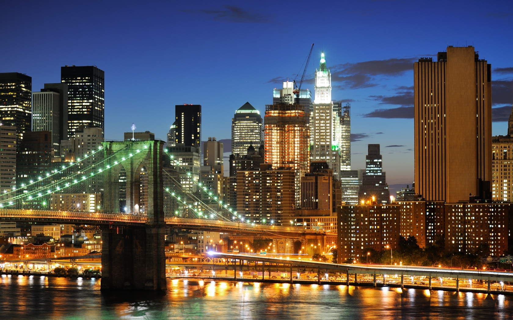 Manhattan Bridge Puter Wallpaper Desktop Background