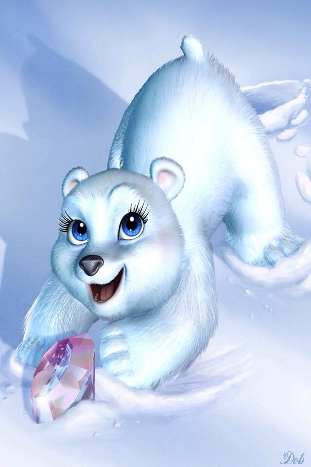 Polar Bear iPhone Wallpaper Background Backgroun