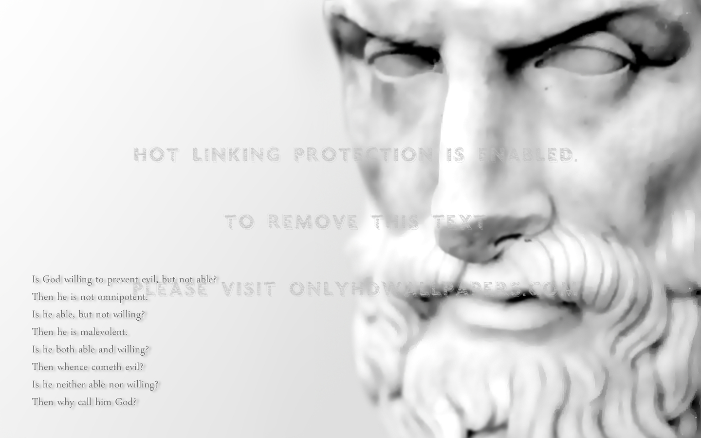 Quotes White Epicurus God