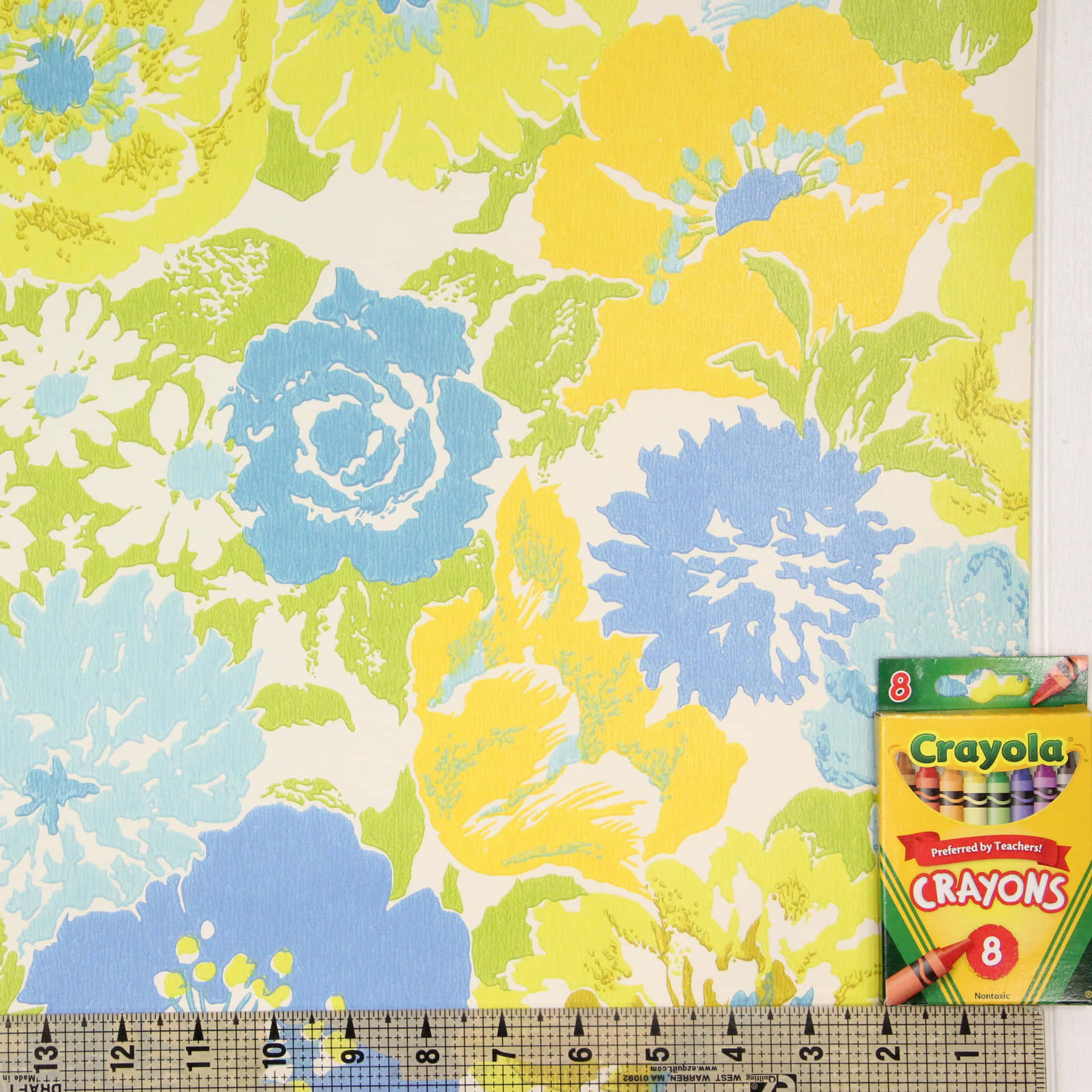 Add Retro Style To Your Home With Vintage Yellow Wallpaper