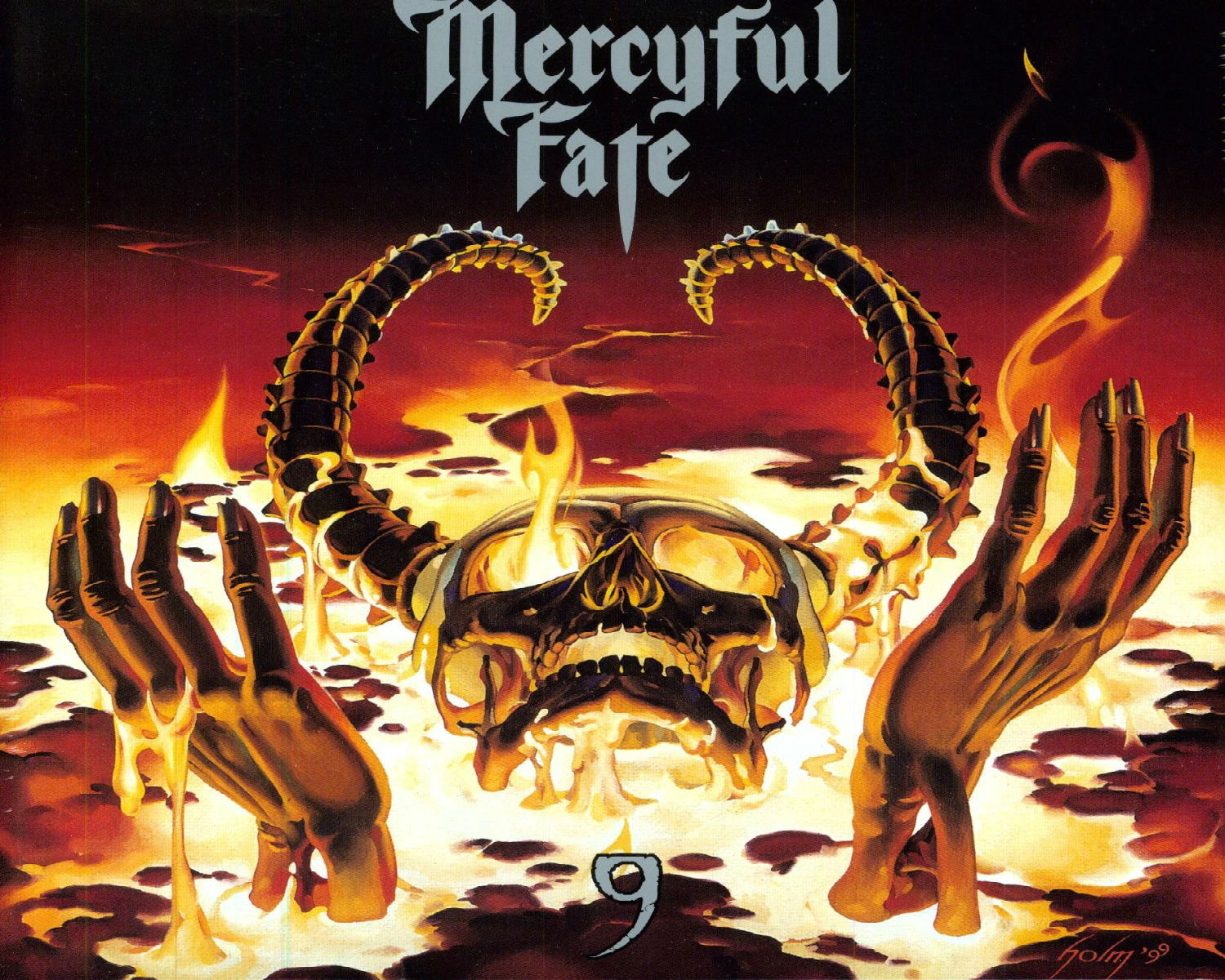 Mercyful Fate King Diamond Heavy Metal Dark Album Cover