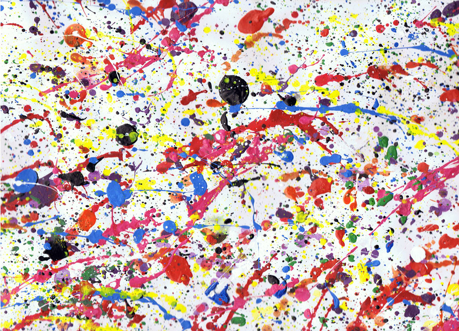 Download 48+ Paint Splatter Wallpaper for Room on WallpaperSafari