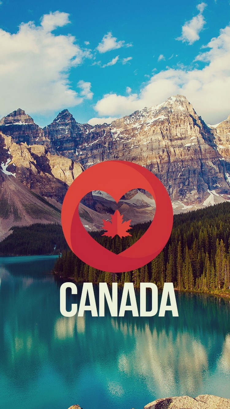 Love Canada Nature Landscape iPhone Wallpaper Ipod HD