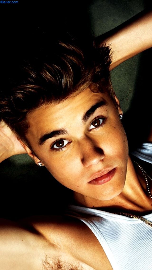 Justin Bieber White Top iPhone Wallpaper Ipod HD