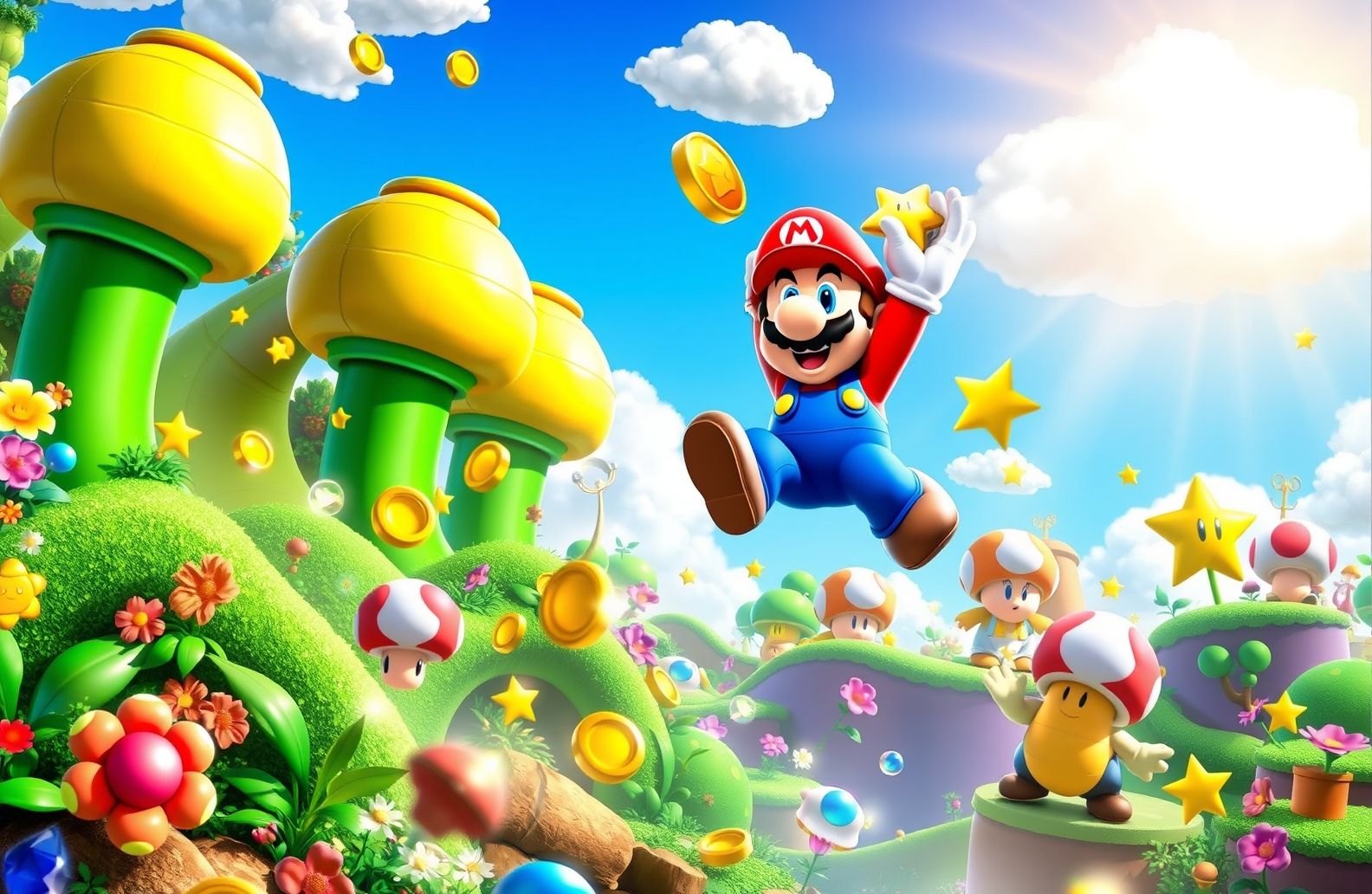 Super Mario Live Wallpaper