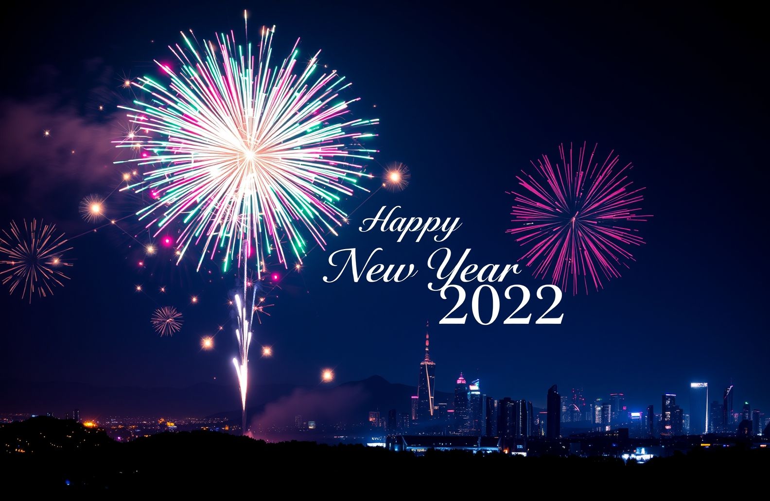 Happy New Year HD Wallpaper