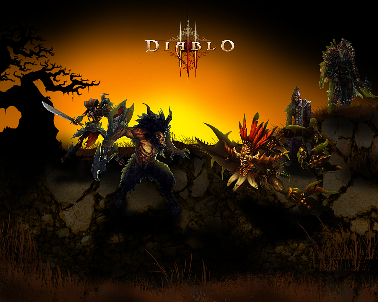 Diablo Wallpaper HD Desktop Background