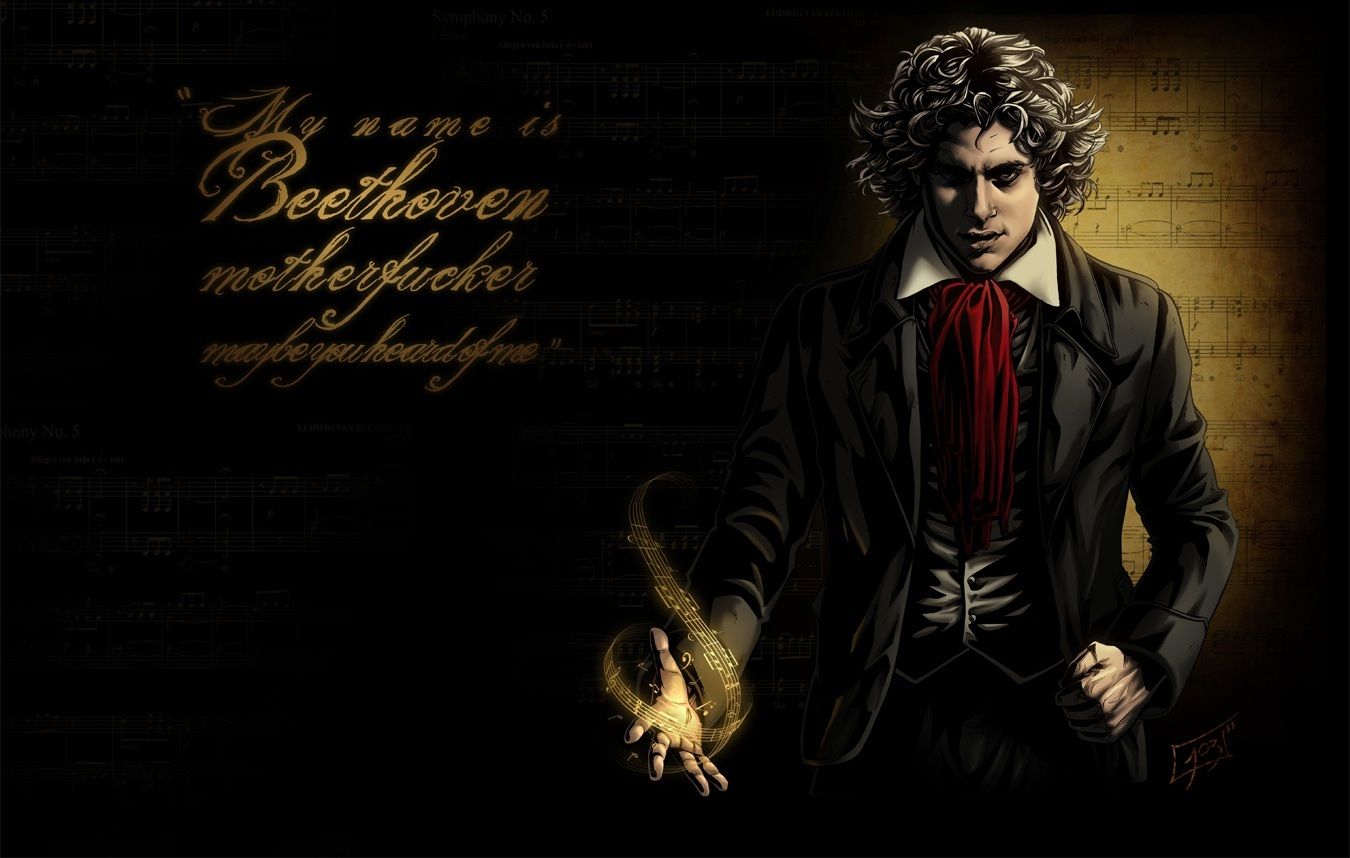 Beethoven Wallpaper Top Background