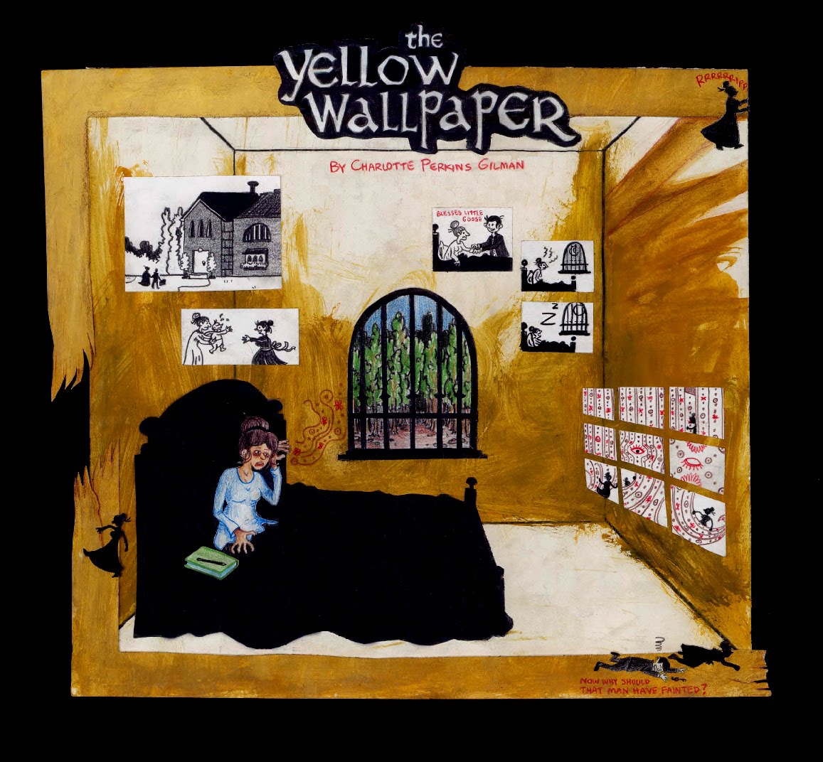 The Yellow Wallpaper Short Summary + Synopsis with Pictures | Literature  Guides at IvyPanda®