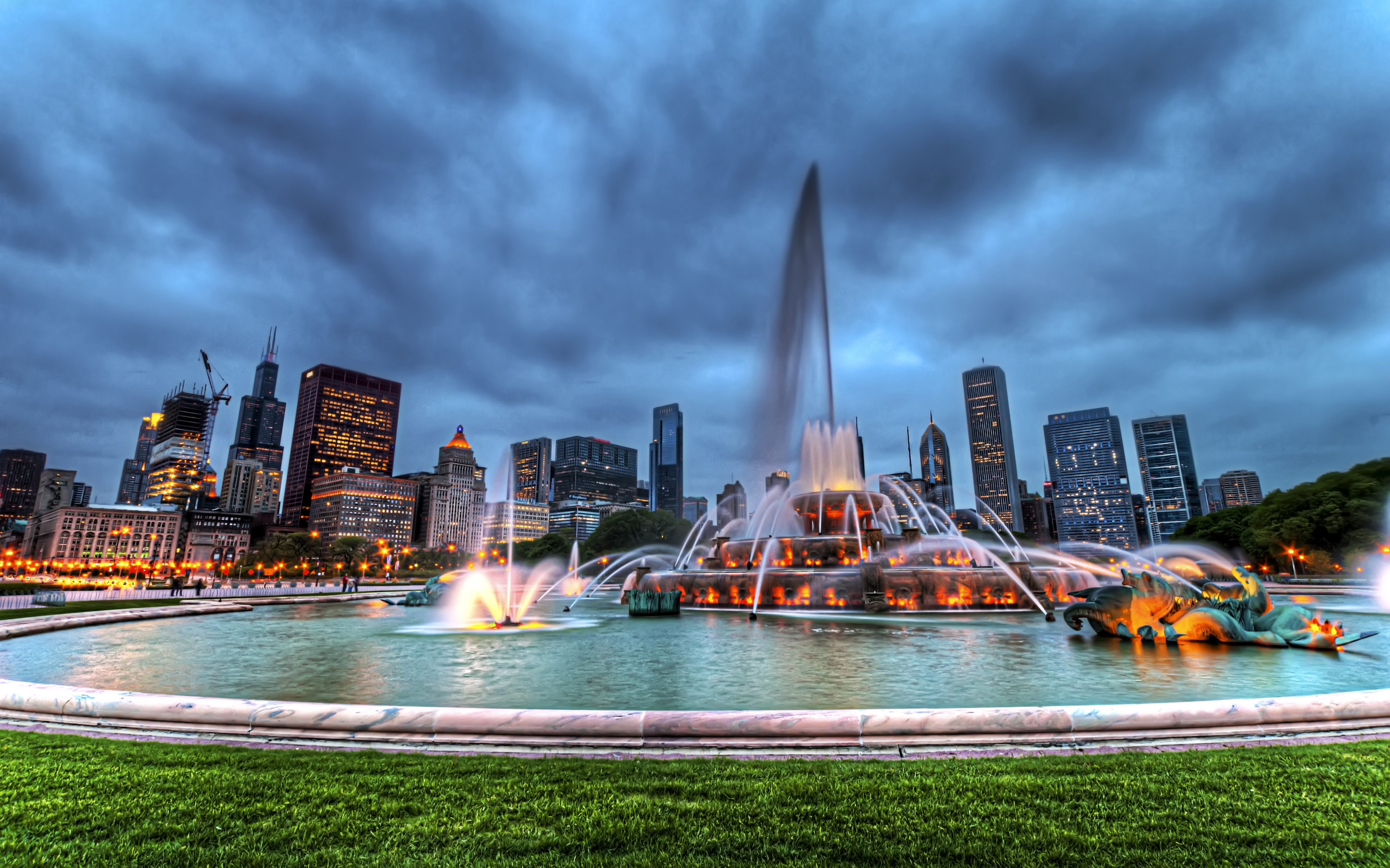 Buckingham Fountain Chicago Illinois United States of America