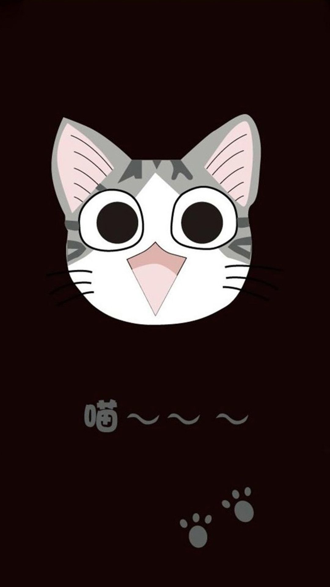 Cute Cartoon Cat Wallpaper On