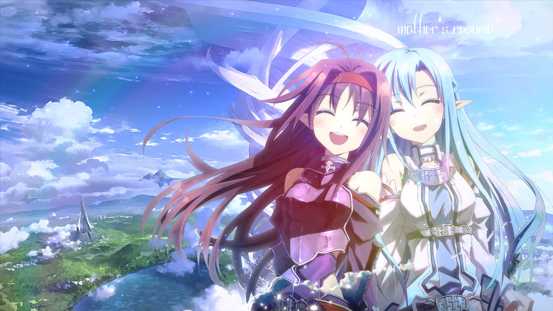 Asuna And Yuuki HD Wallpaper Background Image Id