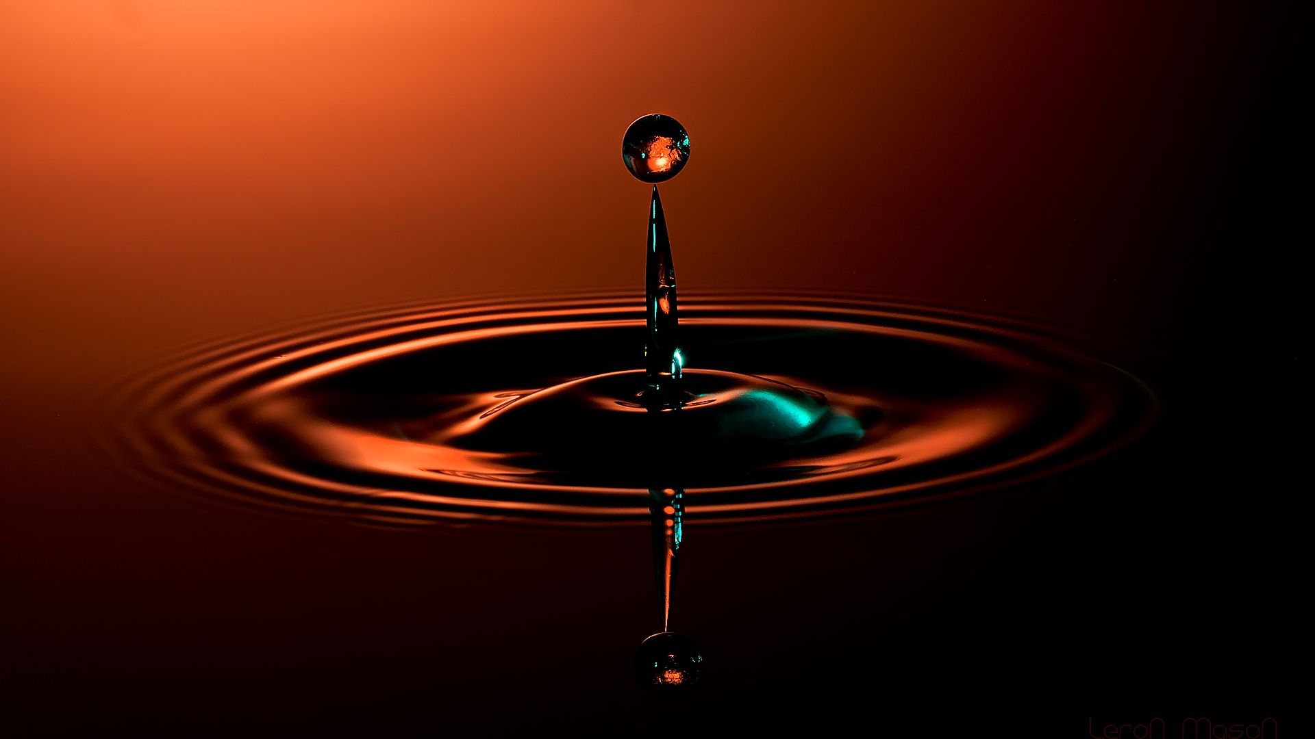 Water Drop Wallpaper Background Image Design