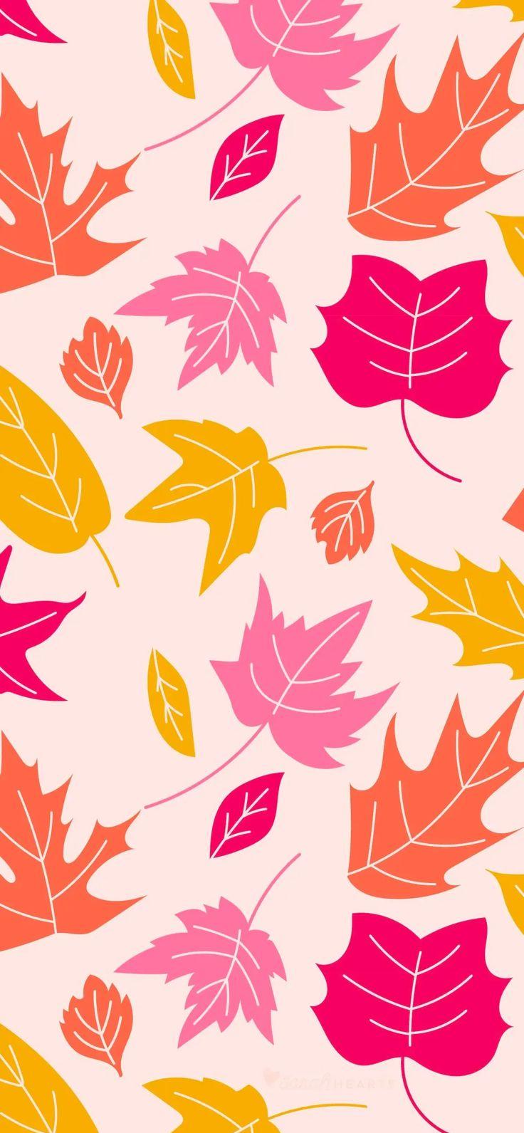 November Fall Leaves Calendar Wallpaper Sarah Hearts