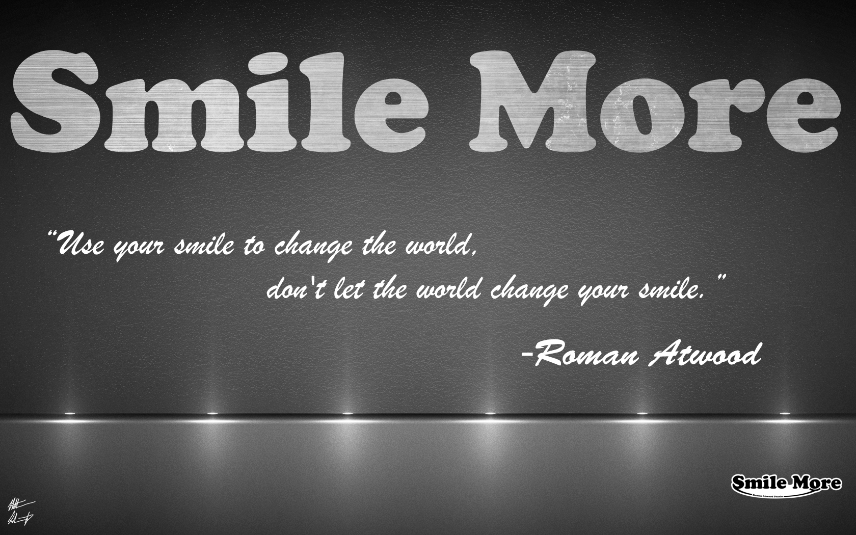 Smile More Wallpaper - WallpaperSafari