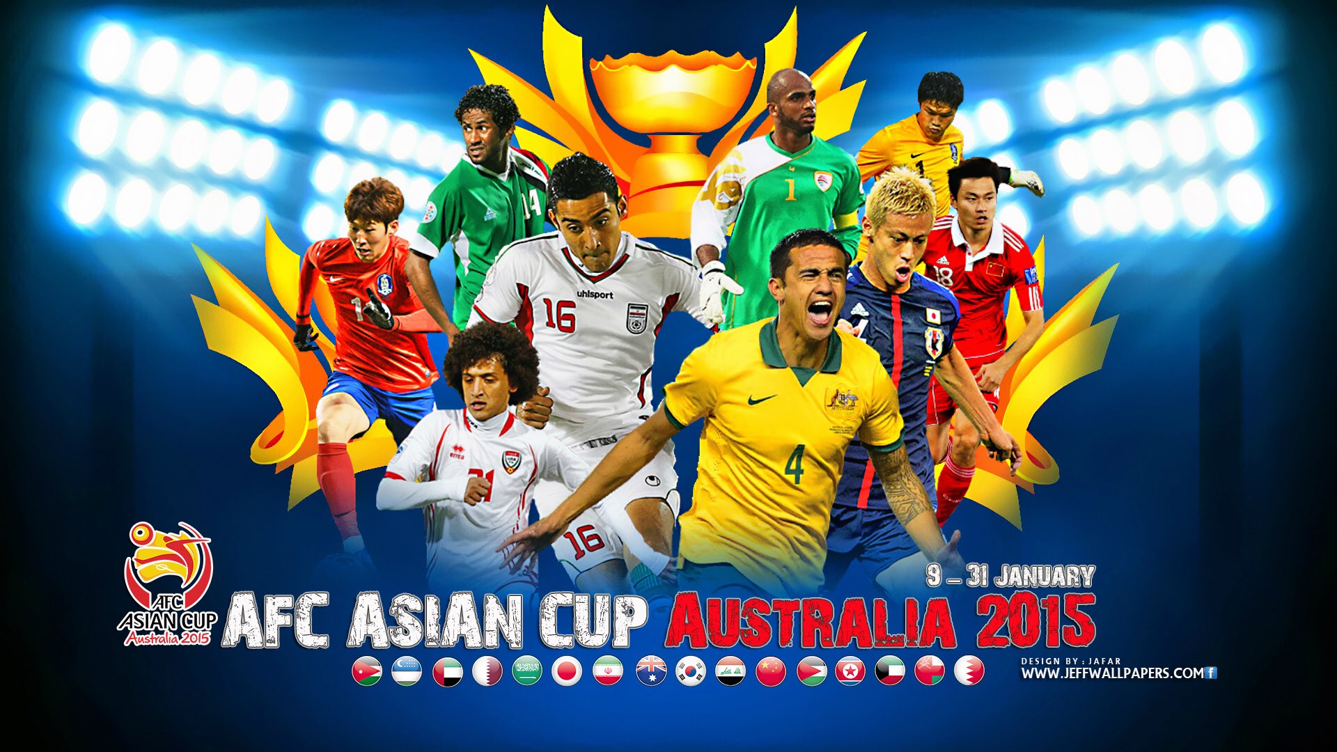 Afc Asian Football Cup Australia HD Wallpaper Search