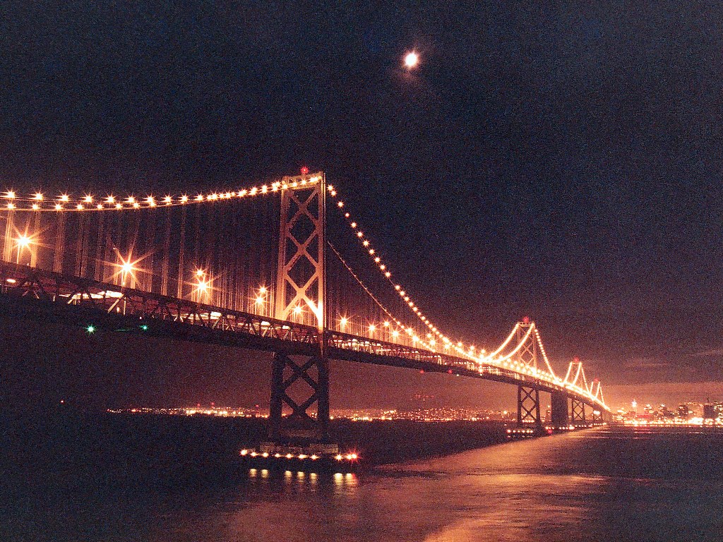 San Francisco Bridge At Night Wallpaper wwwimgkidcom
