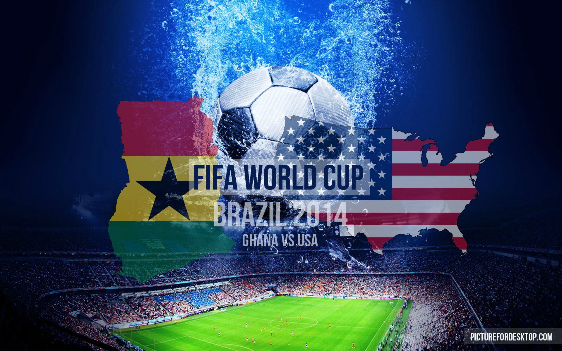 USA Soccer World Cup 2014 1920x1200