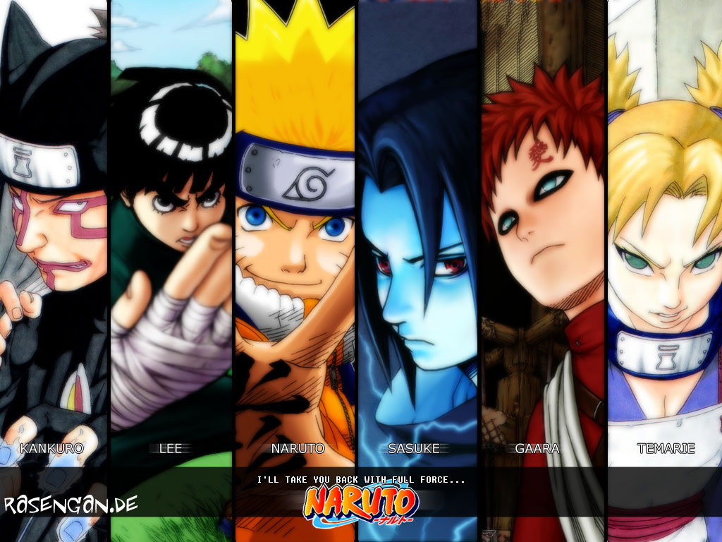 Melhor Grupo de Naruto papel de parede HD