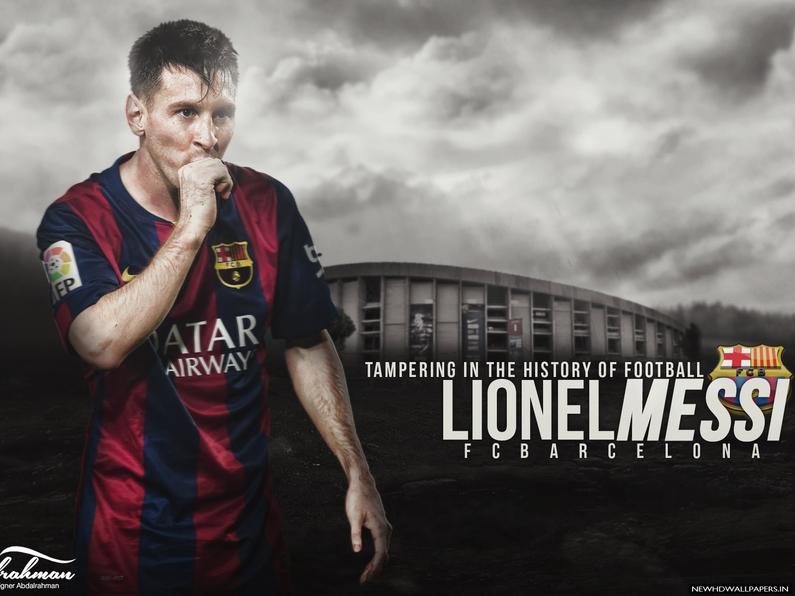 Football Player Lionel Messi Image HD New Wallpaper