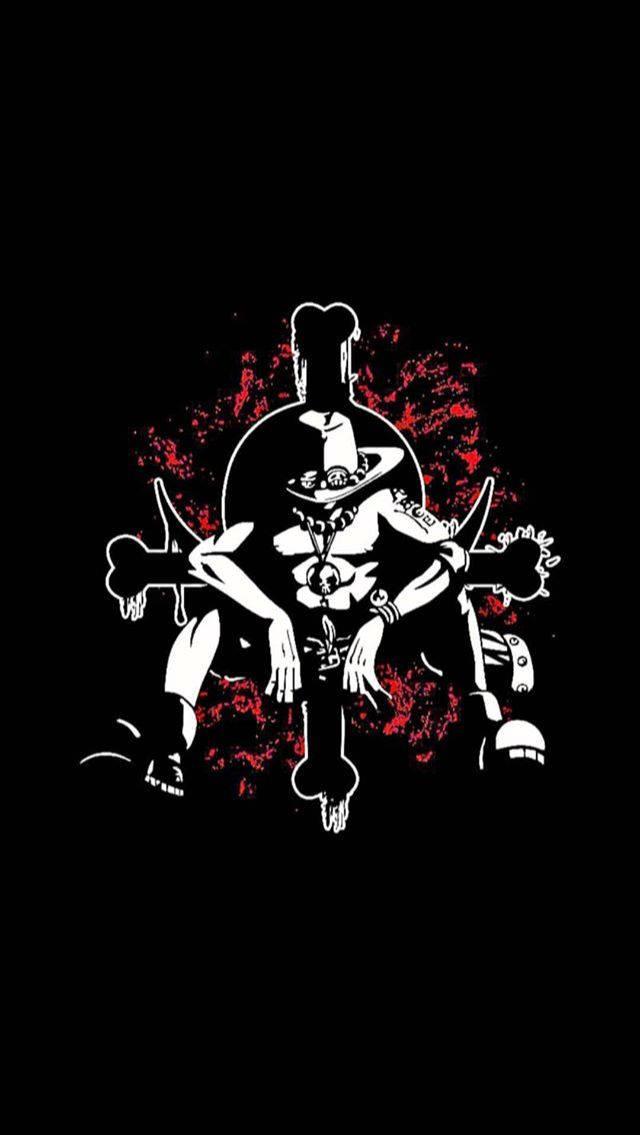 One Piece Ace Whitebeard Crossbones Wallpaper