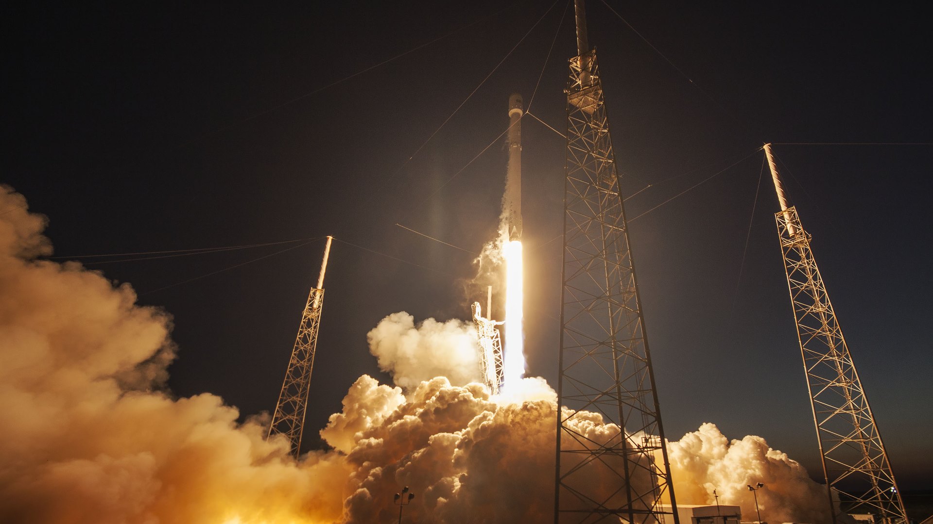 Spacex Ses Launch HD Wallpaper 4k