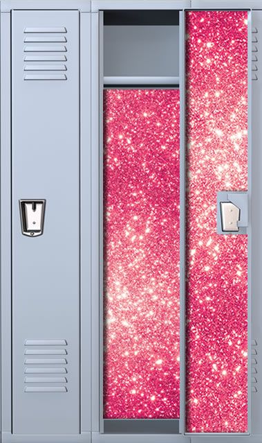 Pink Sapphire Locker Wallpaper Set School