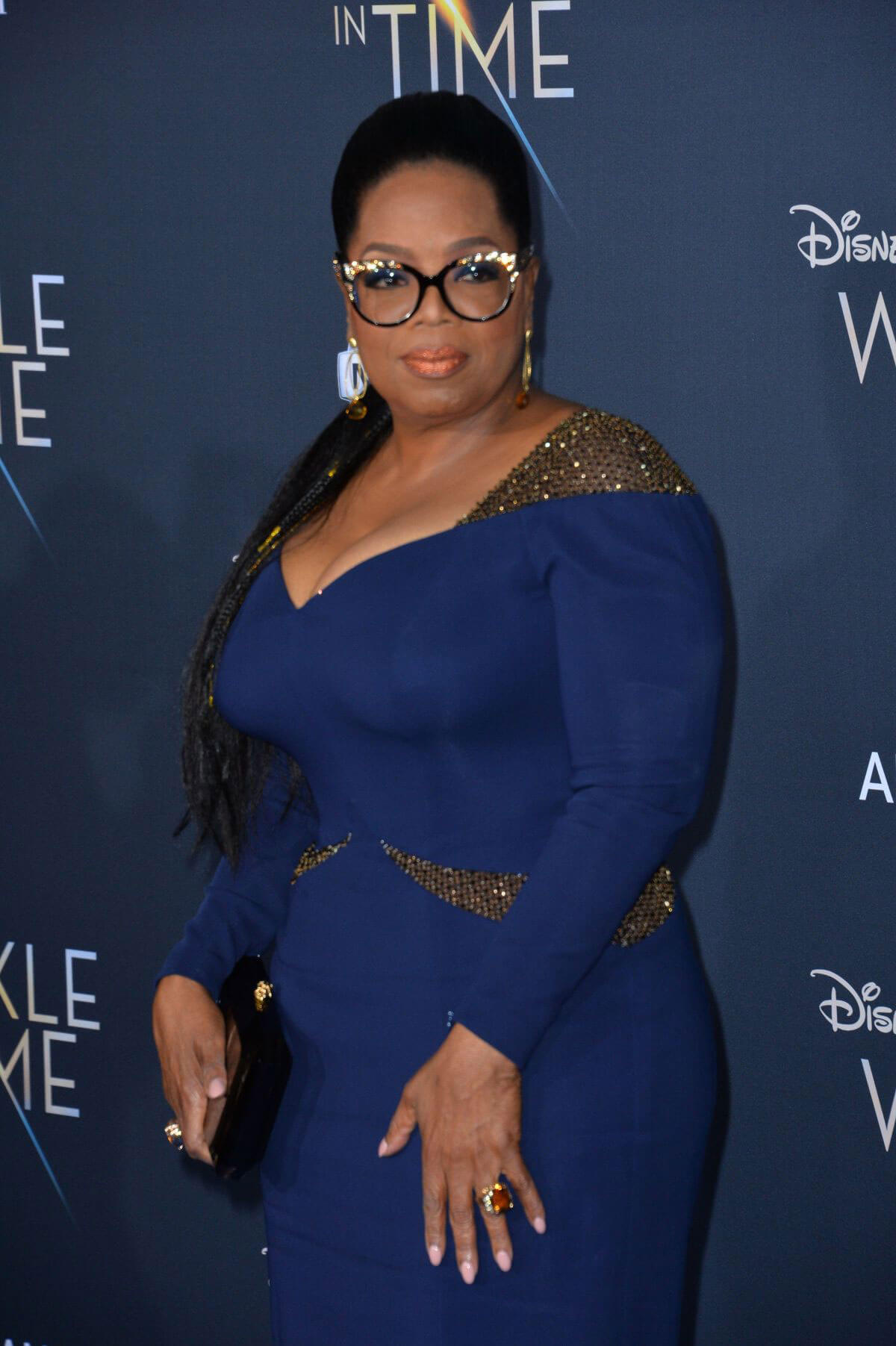 Oprah Winfrey Stills At A Wrinkle In Time Premiere Los