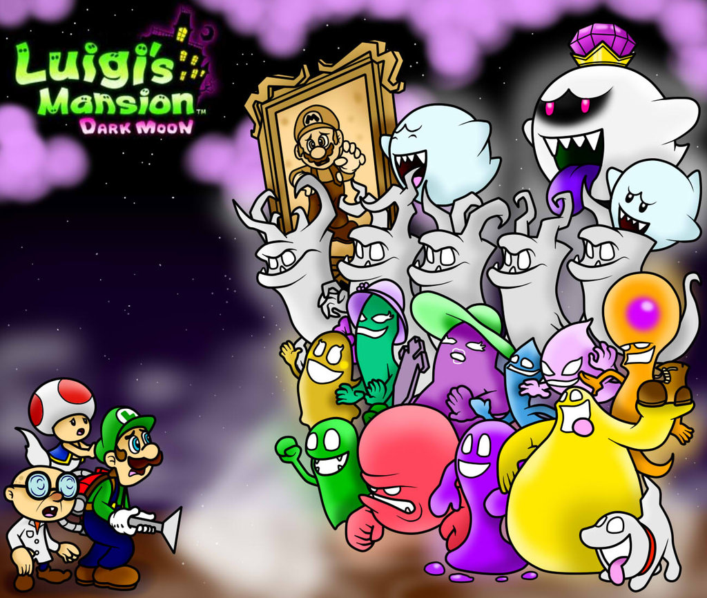 Luigi S Mansion Dark Moon Wallpaper By Superlakitu