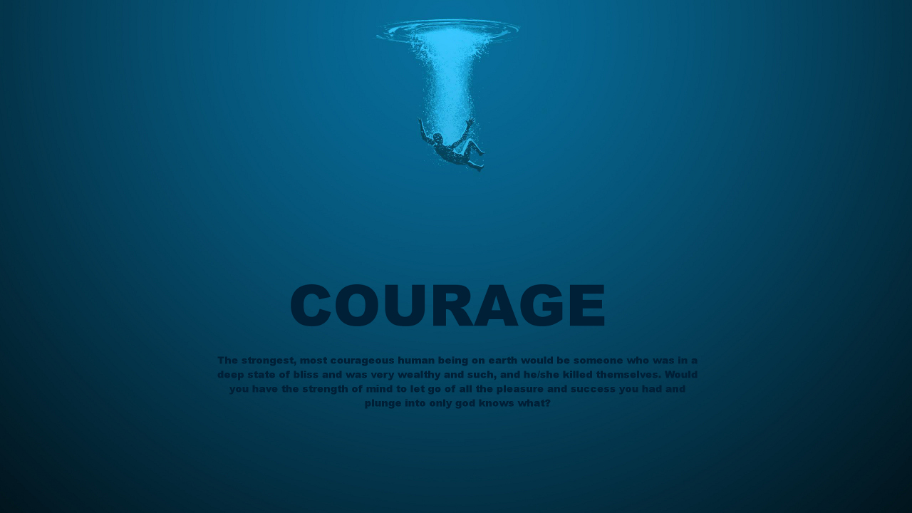 Courage HD Wallpaper General