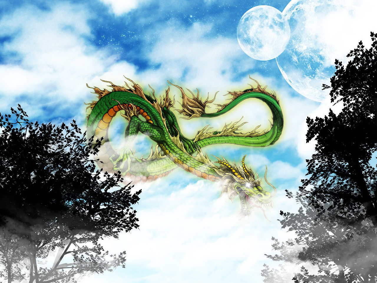 Chinese Dragon Desktop Wallpaper