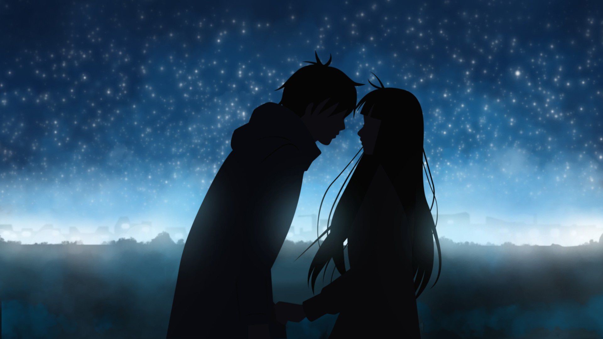 Cute Anime Couple Wallpaper