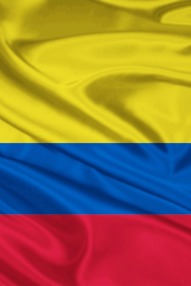 Colombia Flag iPhone Wallpaper