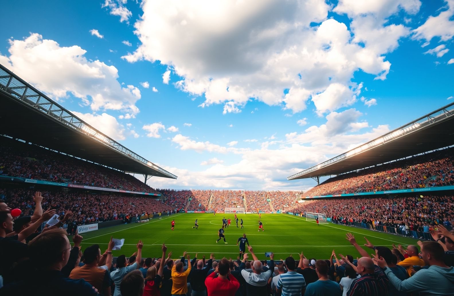 Football Stadium Background
