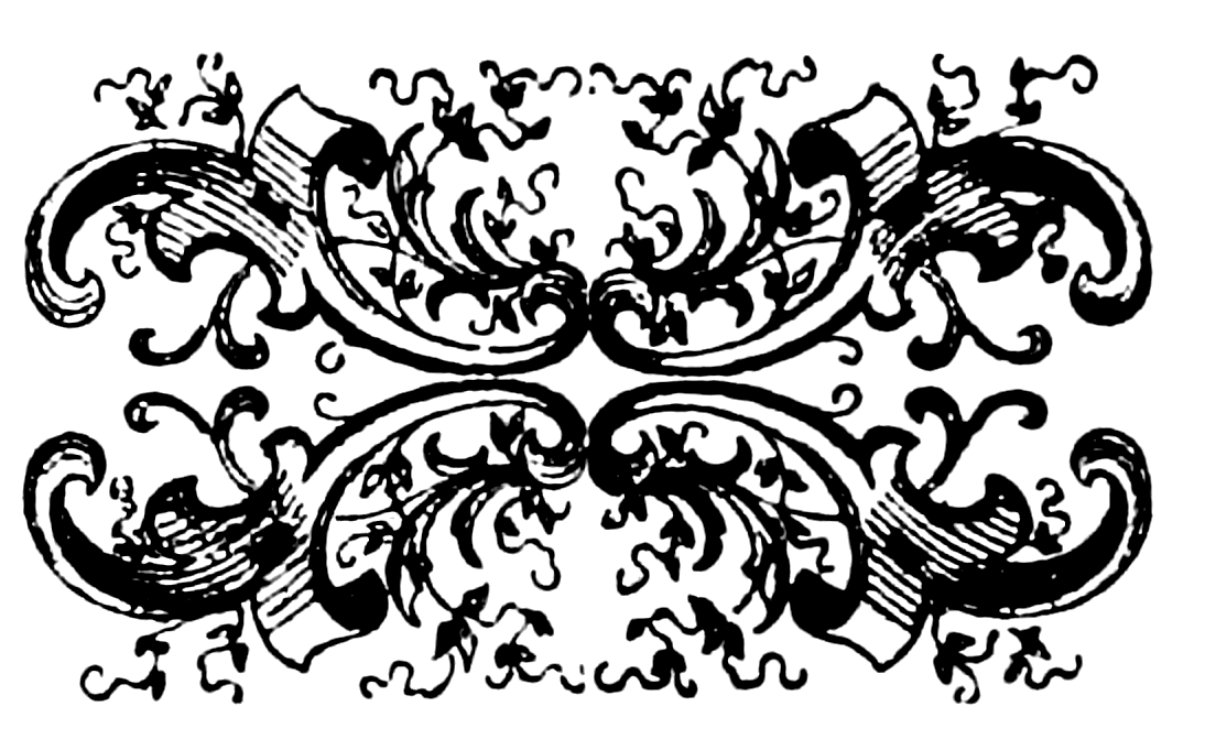 Adventures In Steam Victorian Clipart Floral Scroll Patterns