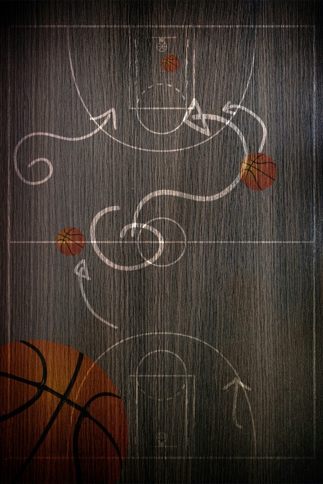 Basketball Map iPhone Wallpaper And 4s