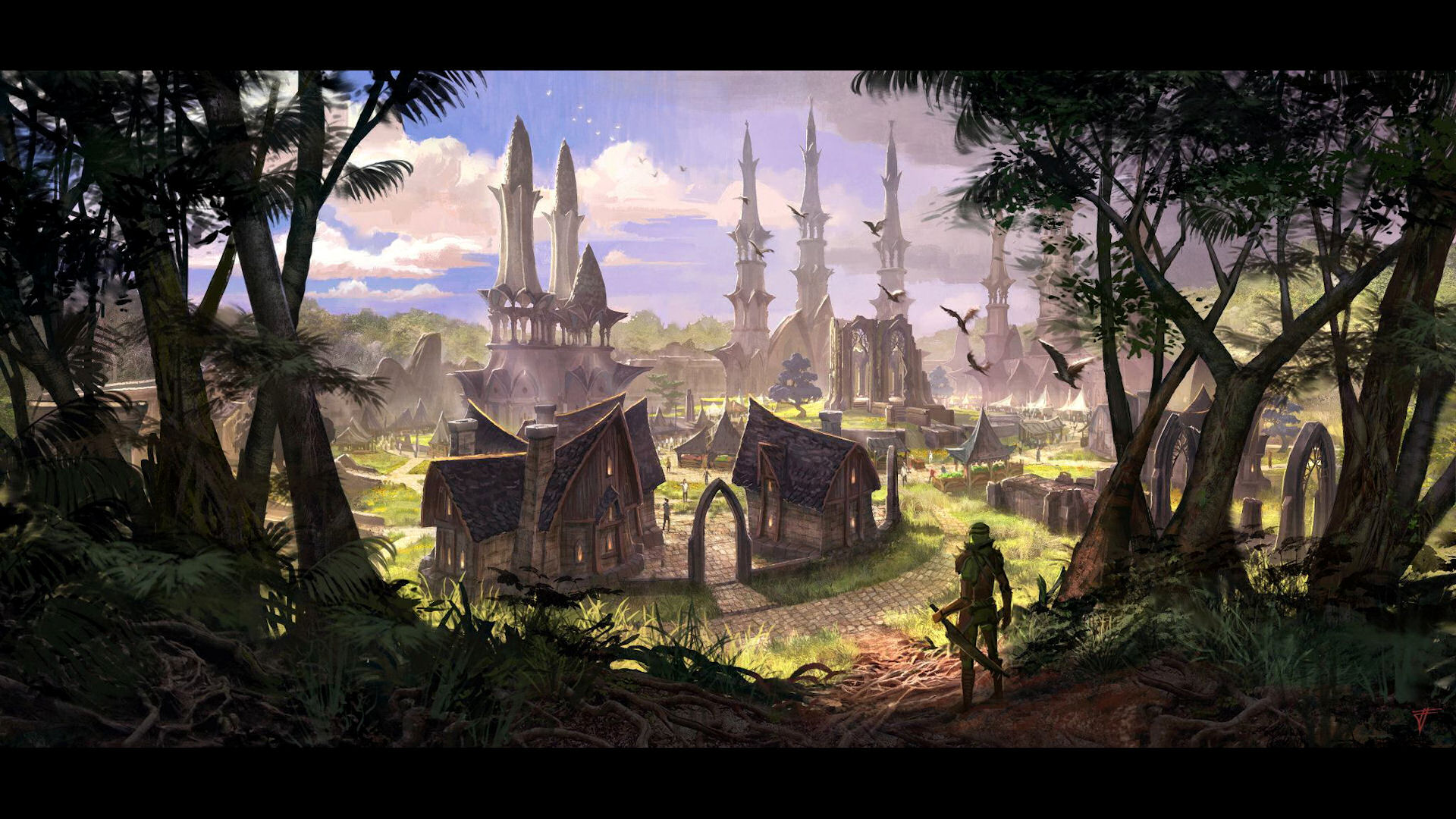 The Elder Scrolls Online Valenwood HD Wallpaper
