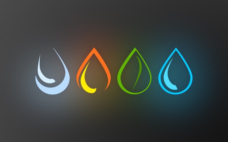 The Four Elements Water Earth Fire Air HD Wallpaper Desktop