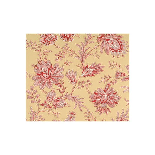 Pierre Deux French Country Villandry Yellow Red Wallpaper Found On