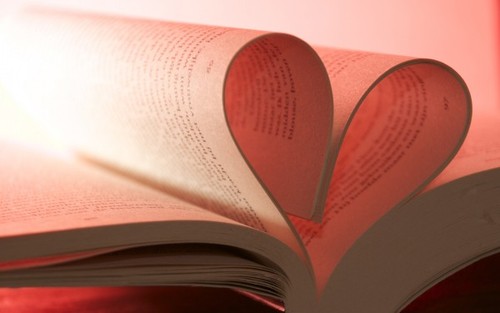 Love Book Heart Creative Wallpaperup